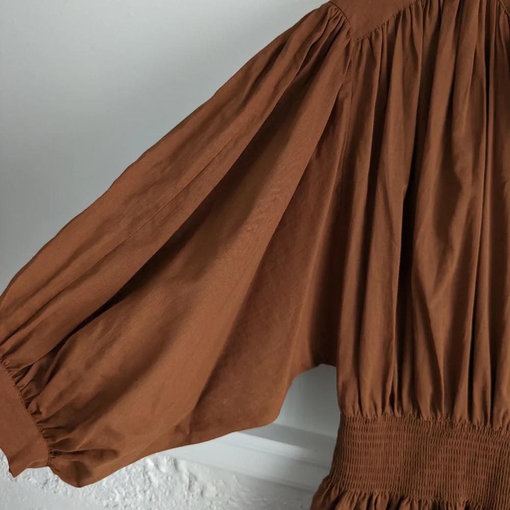 Rebecca Taylor • Voile Mini Shirt Dress - Picture 6 of 12